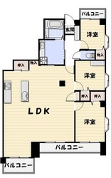 アドバンス新検見川の物件間取画像